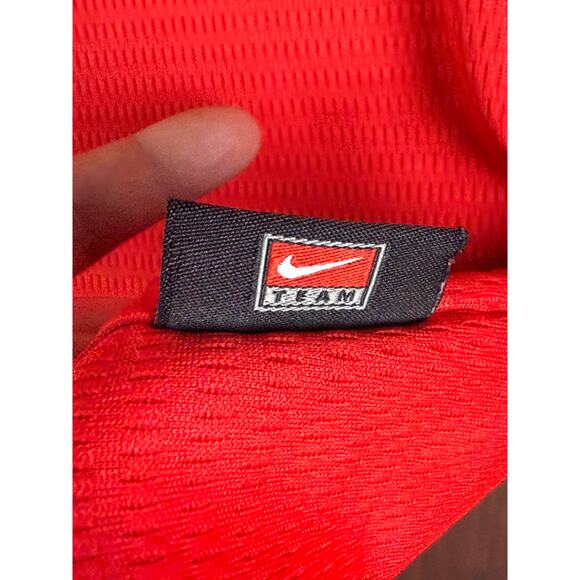 Texas Tech Red Raiders Nike Team 2005 Center Logo Sideline LS Red Black Small - Picture 6 of 12
